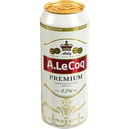 Пиво Ale Coq 0.5л premium з.б