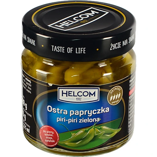 Перець Helcom 225мл пірі-пірі зелений