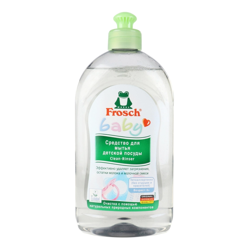 Бальзам Frosch 500мл д.міття дитячого посуд