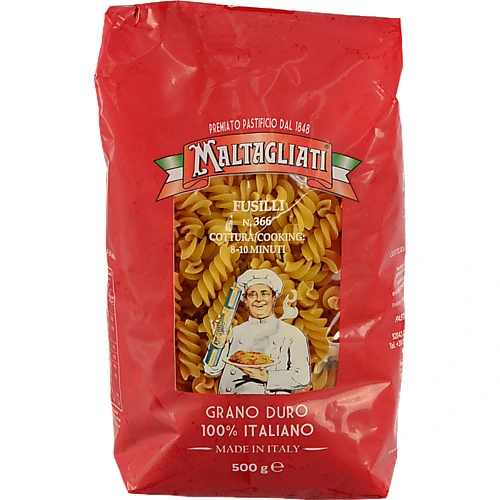 Макарони Maltagliatti 500г фузіллі