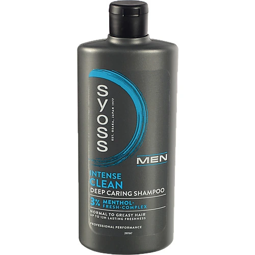 Шампунь  Syoss 440 мл Men CLEAN  COOL