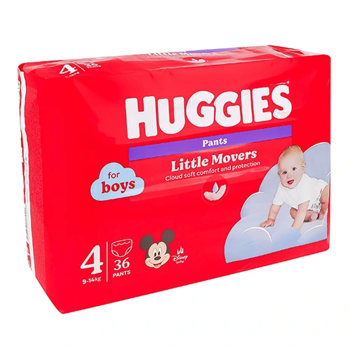Трусики-підгузки Huggies 36шт 4 д.хлопчиків jumbo