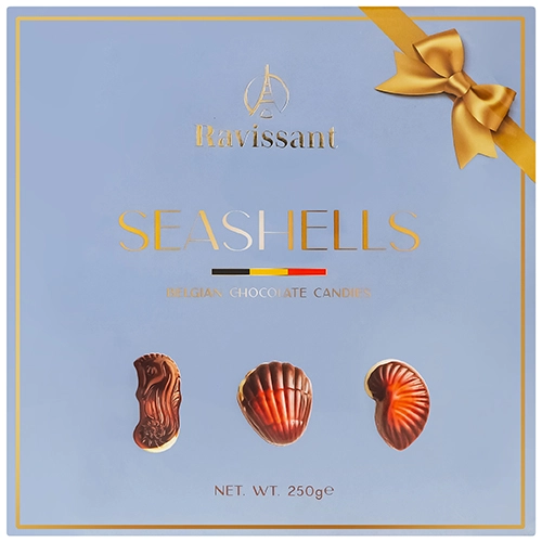 Цукерки Ravissant 250г праліне мушлі