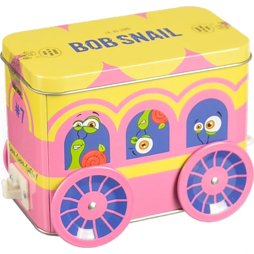 Набір Равлик Боб 107г Різдвяний снек трек вагон