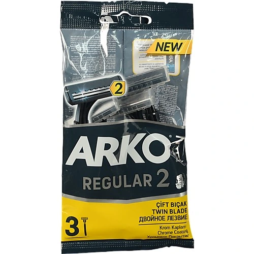 Станки для гоління одноразові Regular 2 Arko Men 3шт