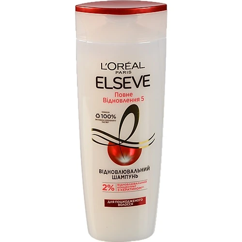 Шампунь для волосся Повне відновлення 5 Elseve L'oreal 400мл