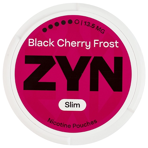 Безтютюнові подушечки Zyn 13.5mg Slim Black Ch