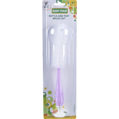 Набір йоржиків для пляшок і сосок Baby Team 1шт