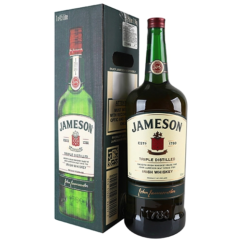 Віскі Jameson 4.5л 40% кор.
