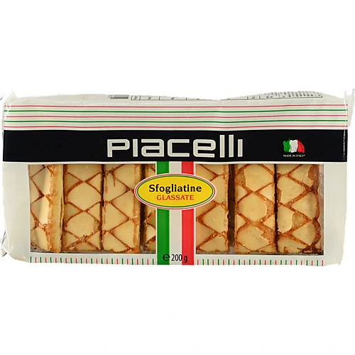 Печиво Piacelli 200г sfogliatine glassate