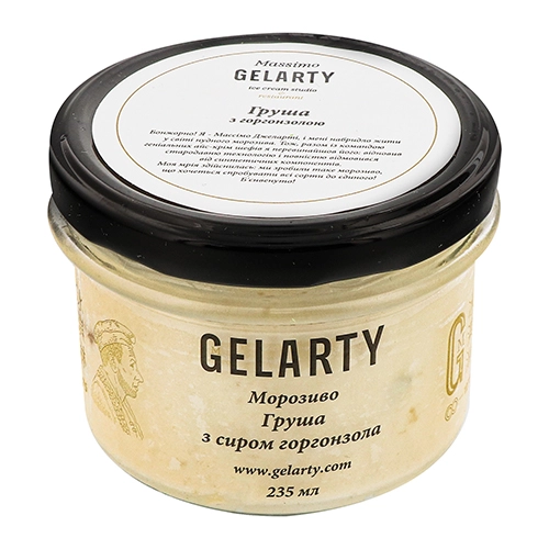Морозиво Gelarty 235г груша горгонзола