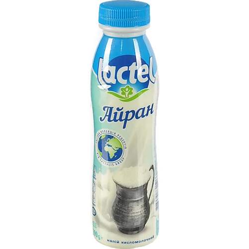 Напій к.м айран Лактель 290г 1.6 бут