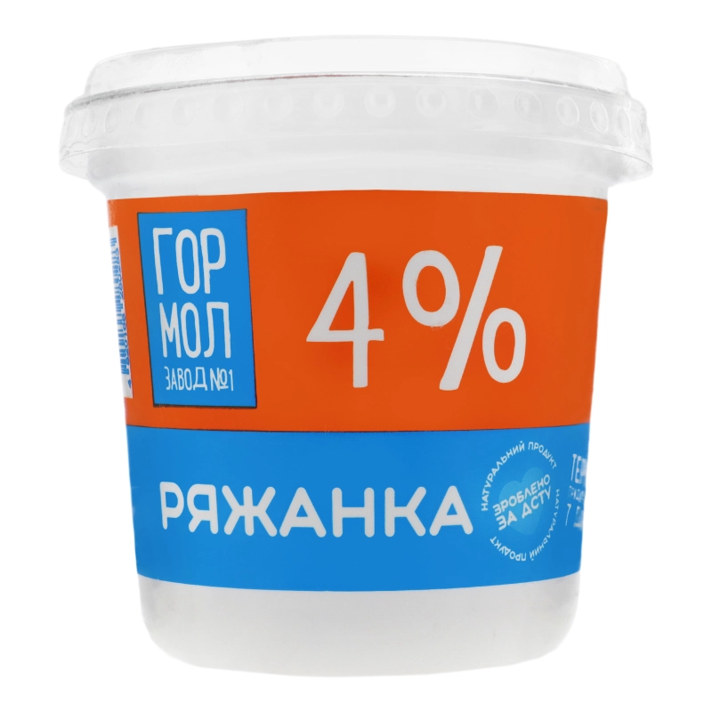 Ряжанка 4% Гормолзавод 1 350 мл