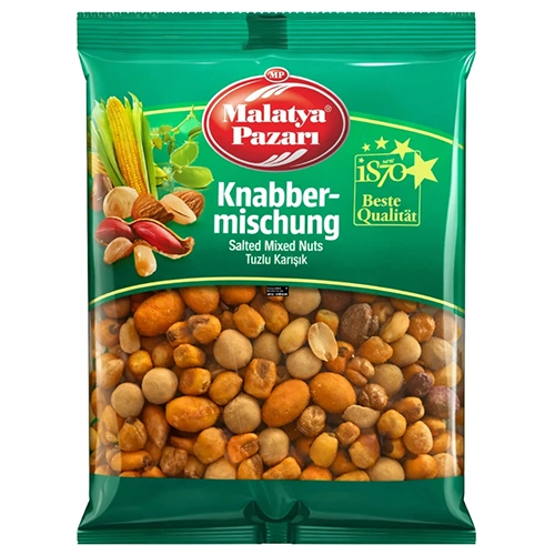 Горіхи Malatya Pazari 200г солоні мікс