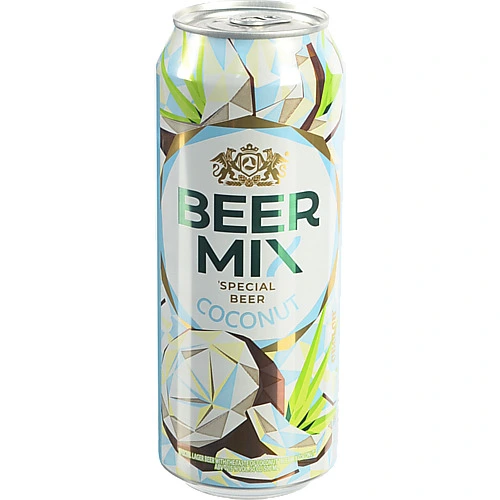 Пиво Obolon 0.5л beermix kokos 2.5% з.б