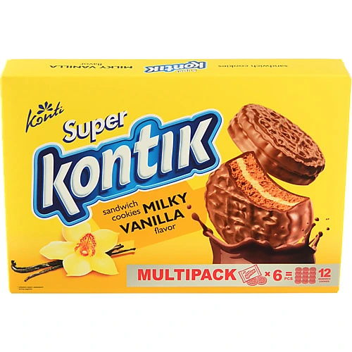 Печиво сендвіч Конти 270г super konti ванільний