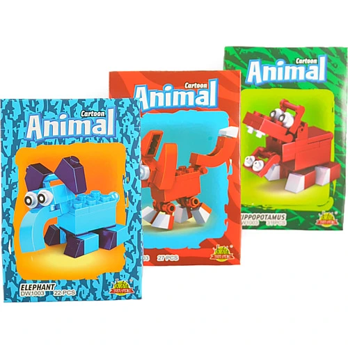 Конструктор для дітей від 3років DW1003 Тварини Star Tribe 29ел
