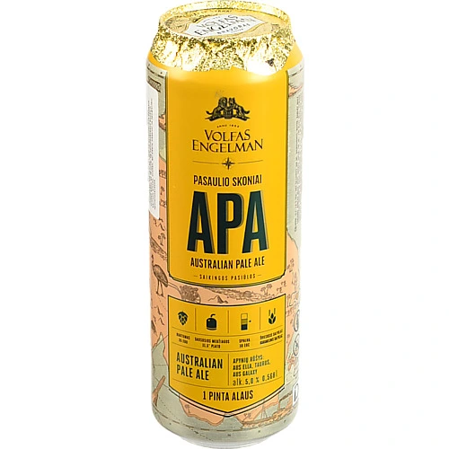 Пиво Volfas 0.568л engelman apa з.б