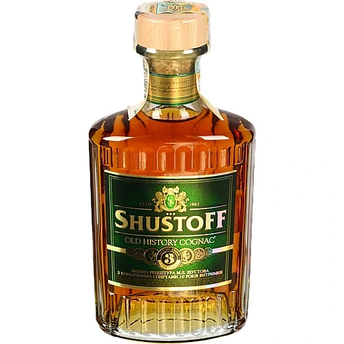 Коньяк Шустов 0.25л 3 зірки 40%