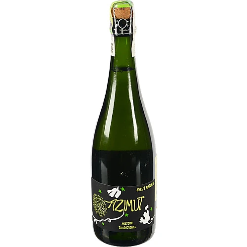 Вино Azimut 0,75 л Brut Nature  біле ігристе сухе