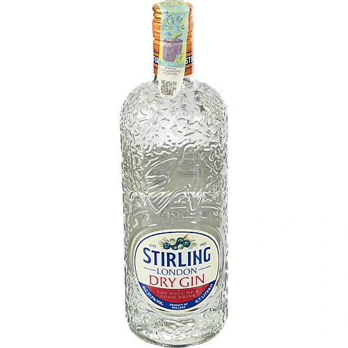 Джин Stirling London Dry Gin 37,5% 0.7 л