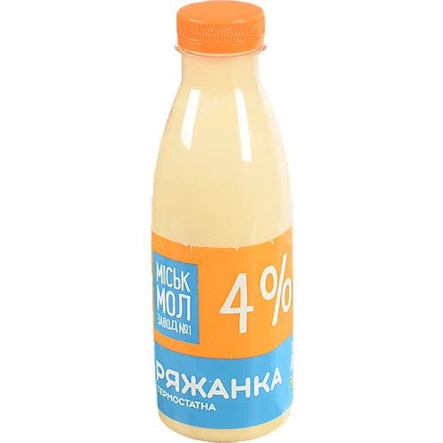 Ряжанка 4% Міськмолзавод 1 500 мл
