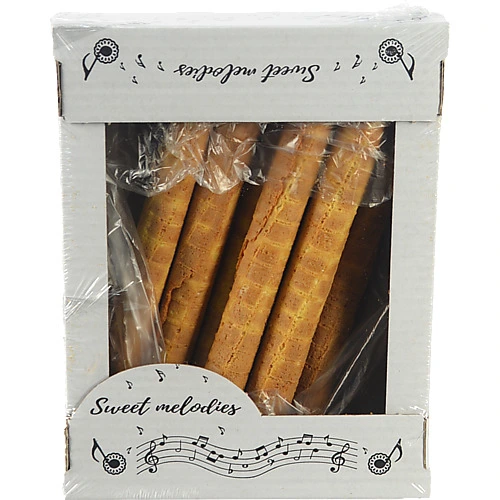 Вафельні трубочки Swit melodies 300г сол. карамель