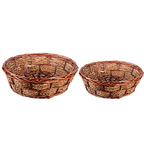 Набір кошиків без ручок діам.41х35см 2 шт