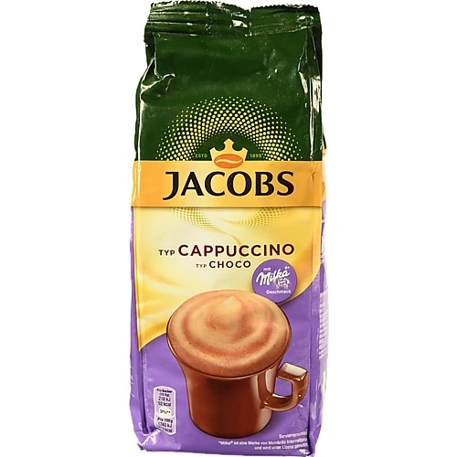 Кавовий напій Jacobs Cappuccino розчинний з какао 500г