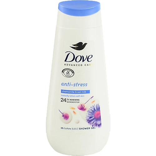 Гель для душу Chamomile&Oat milk Anti-stress Dove 225мл