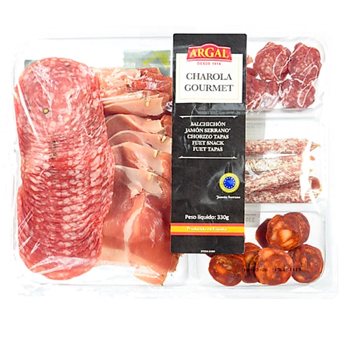 Нарізка Argal 330г мікс хамон ковбаси charola g