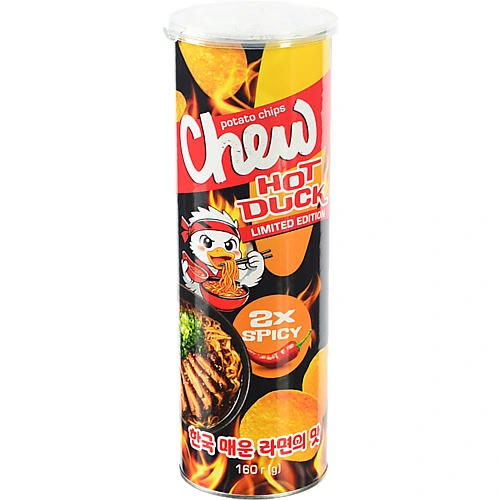Чіпси Chew 160г hot duck тутбус