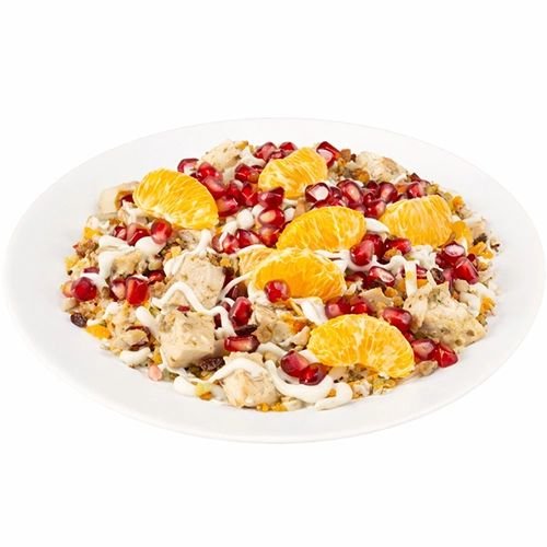 Салат з курячим м'ясом та гранатом