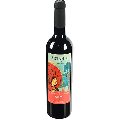 Вино 0.75л 9-14% червоне сухе ординарне Артанія Beykush Winery пл