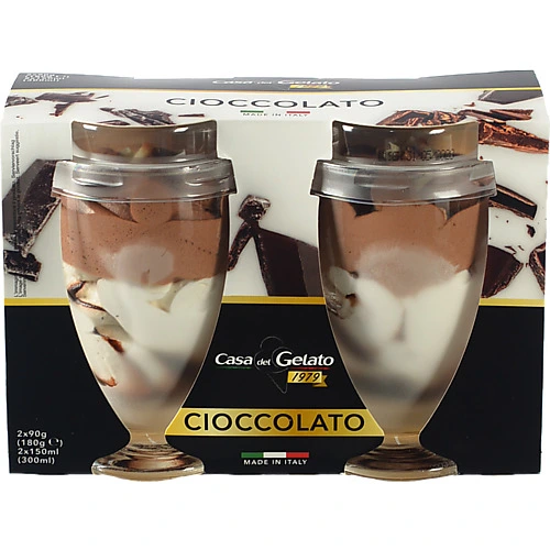 Морозиво CASA del GELATO 2х90г bicchieri vetro