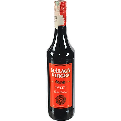 Вино Malaga 0.75л virgen sweet біле