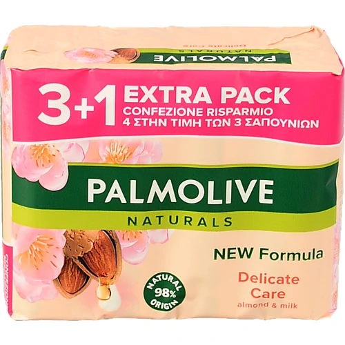 Мило Палмолів Натурель 90г мигдаль молочко 3+1