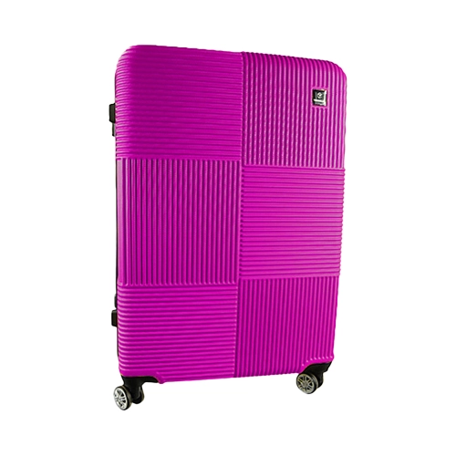 Валіза пластикова 55х36х22см колір rose red