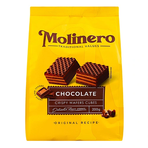 Вафлі Molinero 200г шоколад
