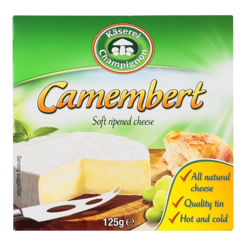 Сир Kaserei Schampignon Камамбер 125г