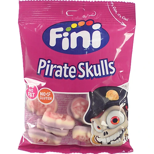 Цукерки желейні Fini 75г filled pirate skulls