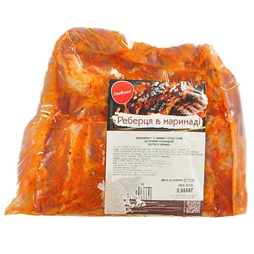 Свинина Реберця барбекю в маринаді охл в.п