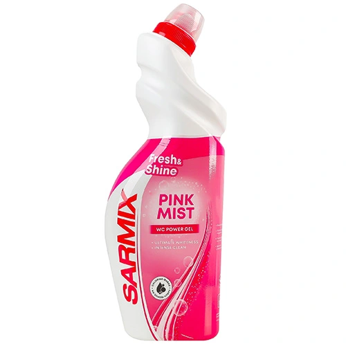 Засіб Sarmix 750мл д.чищення сантехніки pink mist