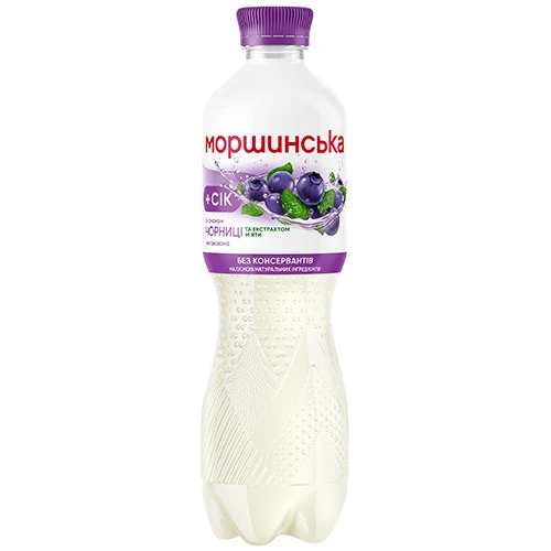 Напій Моршинська 0.5л чорниця мята н.газ