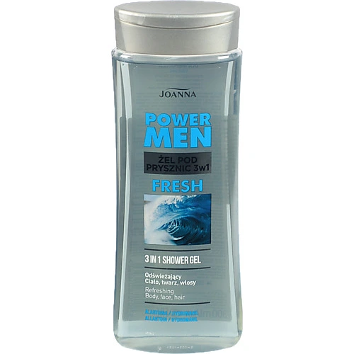 Шампунь гель д.душу Joanna 300мл 3в1 д.чоловiкiв