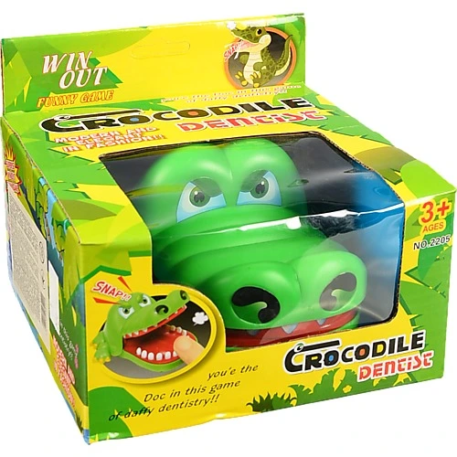 Гра настільна для дітей від 3років 2205 Крокодил-дантист Guangdong Qunxing Toys Joint-Stock 1шт