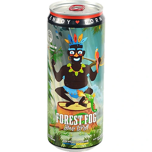 Пиво Волинський Бровар 0.33л світле нефілт.forest fog