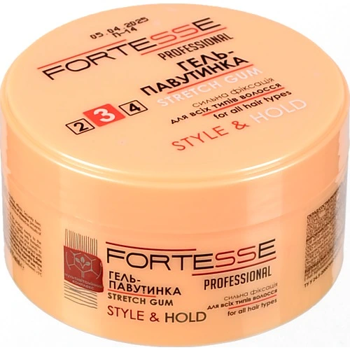 Гель Fortesse pro style 75мл павут сильна фіксация