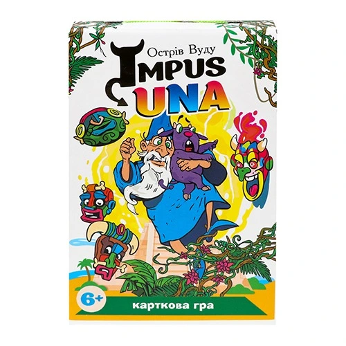 Гра карткова для дітей від 6років 30864 Impus Una Strateg 1шт