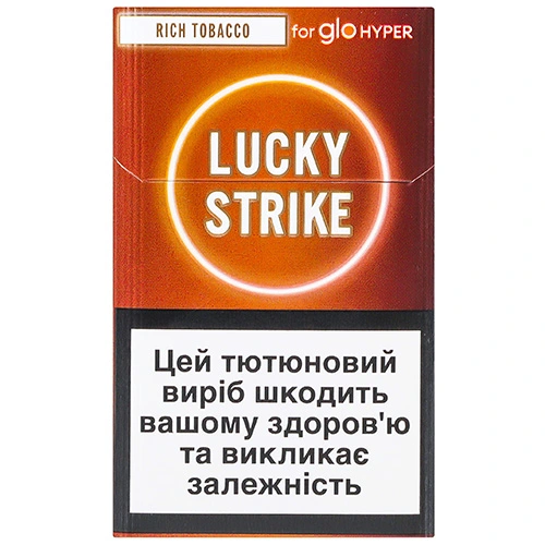 Тютюновий виріб Lucky strike strike rich tobac